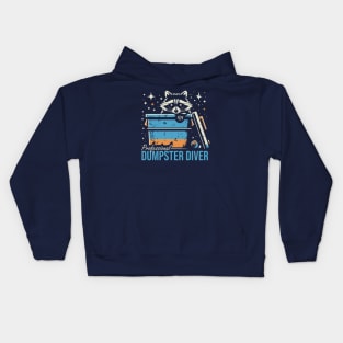 Professional Dumpster Diver Kids Hoodie